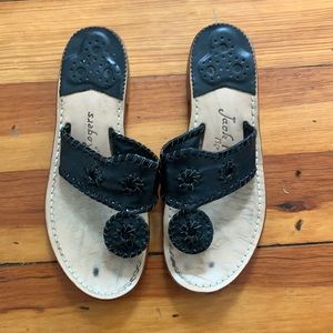 Black Jack Rogers Sandals